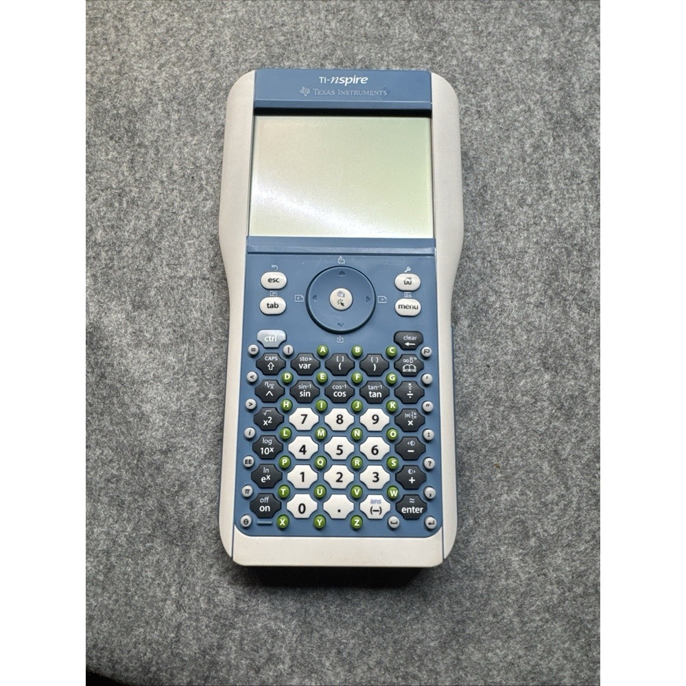 Texas Instrument TI Nspire Graphing Calculator With Cover Tested And Working
